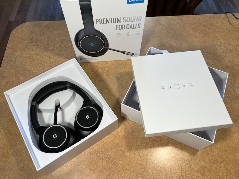 eMeet SH100 Headset packaging