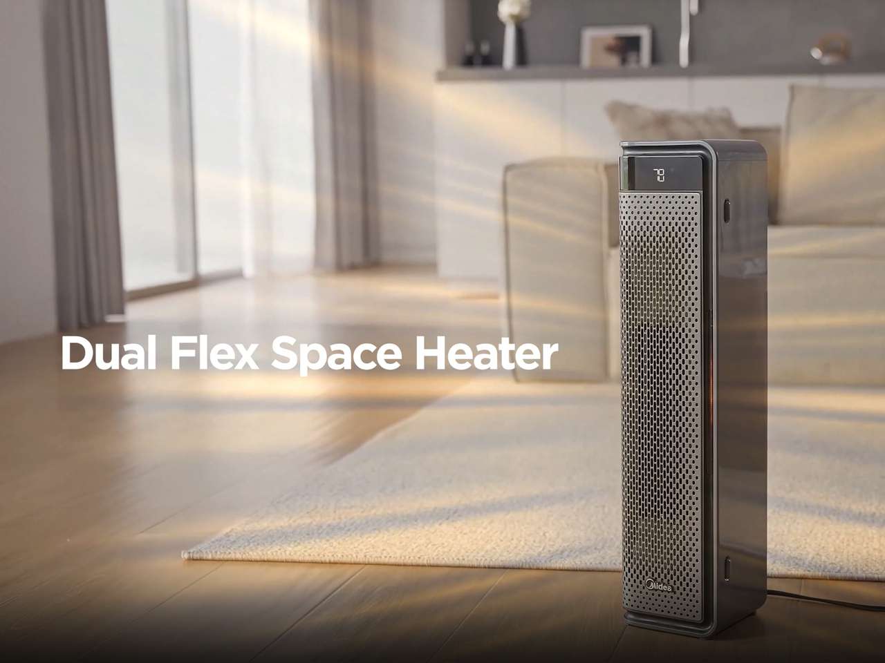 Midea Dual-Flex Safe Space Heater Release