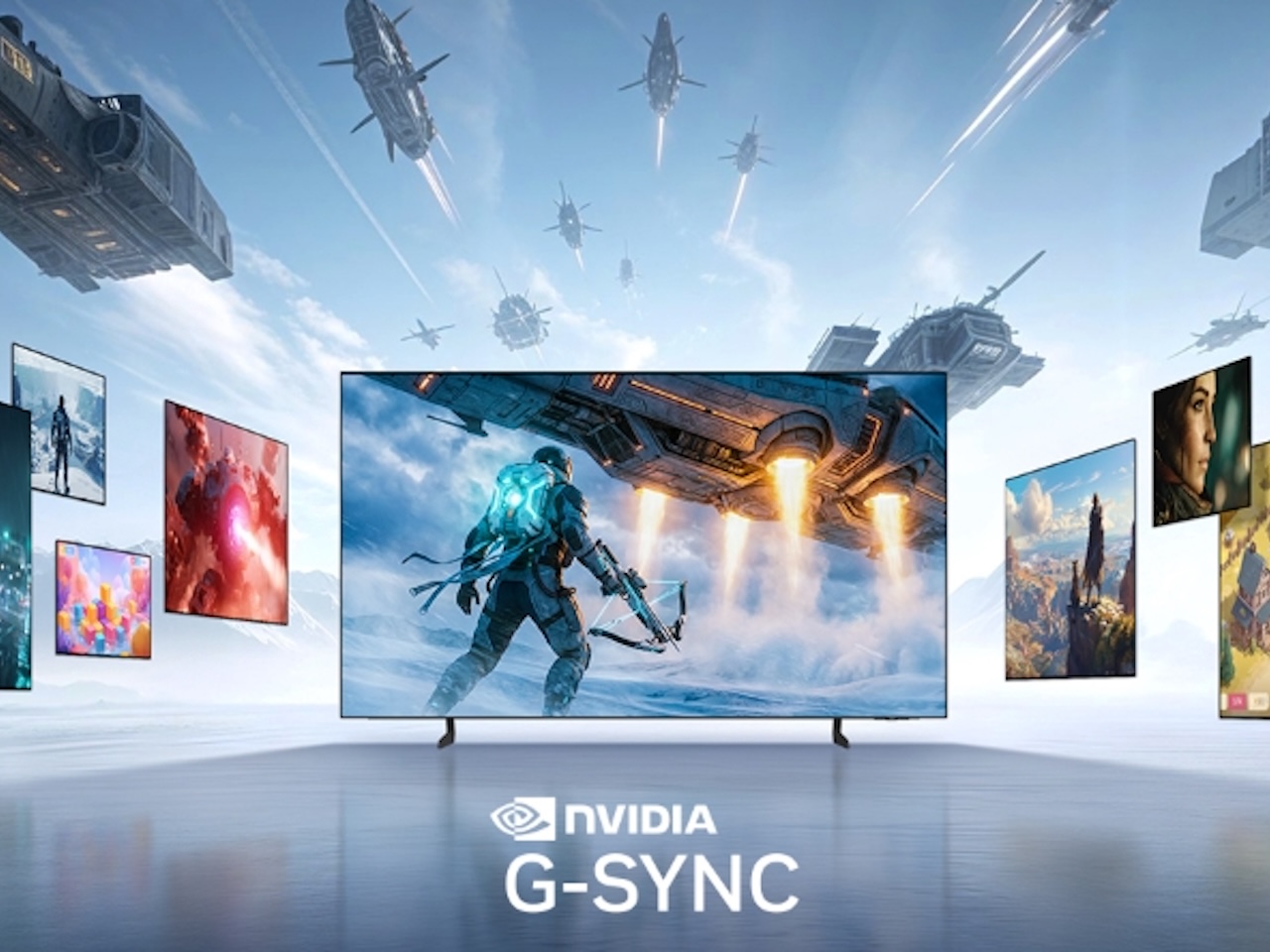 Samsung 2026 OLED TVs and Monitors NVIDIA G-SYNC Compatible